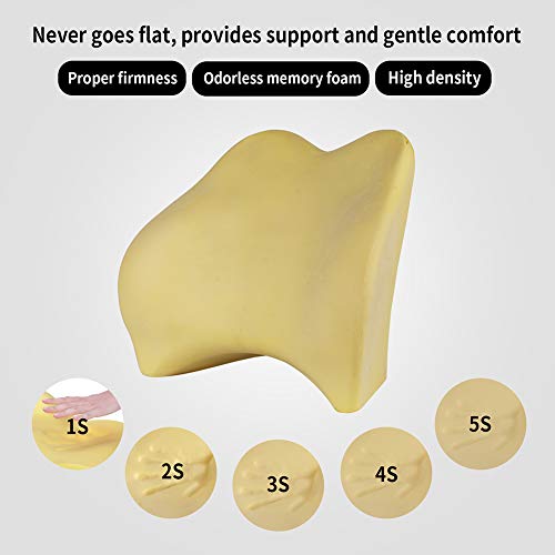 Memory Foam Lumbar Support Pillow for Car
