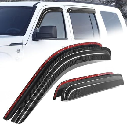 4PCS Tape On Window Visors for 2008
