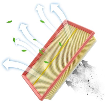 for Engine Air Filter JM9620 Fits for 2018 2019 2020 2021 2022 2023 2024 2025 2026 Atlas