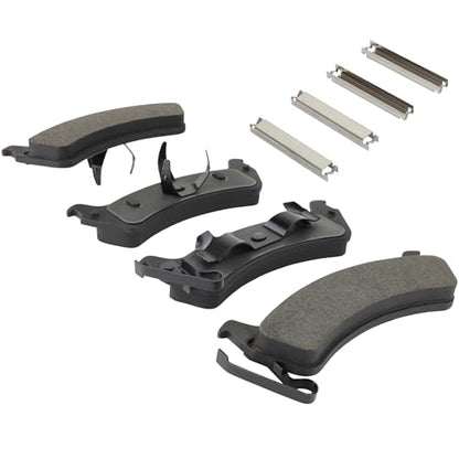 Rear Semi Metallic Brake Pads