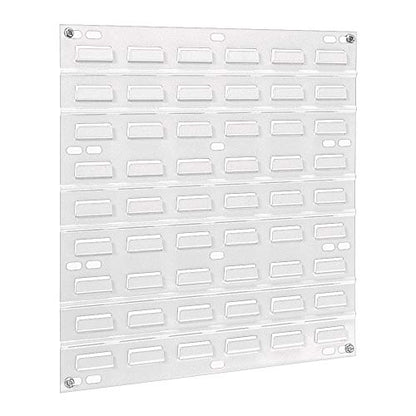 30618 Louvered Steel Wall Mount Panel Garage Organizer for Hanging AkroBin Storage Bins (4 Count)
