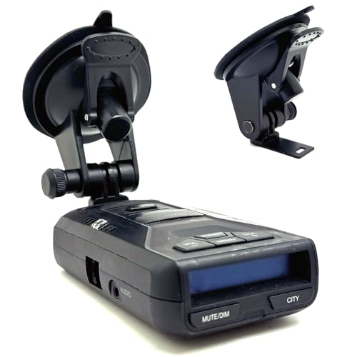 Car Windshield Super Suction Cup Bracket Compatible for UNIDEN R1 R2 R3 R4 R7 R8 R9 DFR3 DFR6 DFR7 DFR8 DFR9 Radar Detector