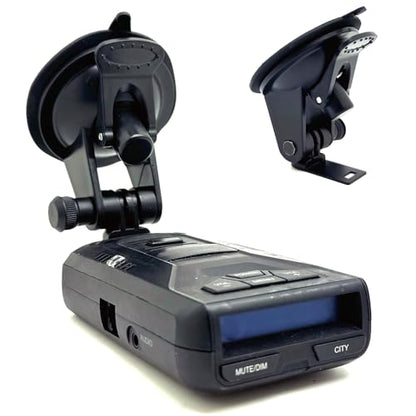 Car Windshield Super Suction Cup Bracket Compatible for UNIDEN R1 R2 R3 R4 R7 R8 R9 DFR3 DFR6 DFR7 DFR8 DFR9 Radar Detector