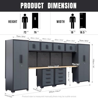 Garage Storage Cabinet System