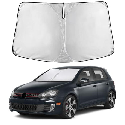 Windshield Sun Shade Compatible for Volkswagen Golf MK6 2009