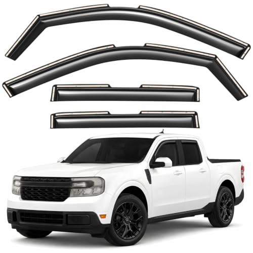 Window Deflectors Smoke Tinted in