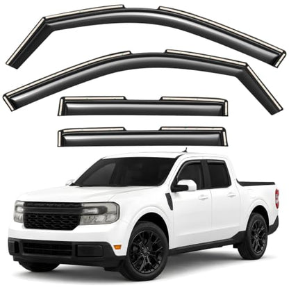 Window Deflectors Smoke Tinted in