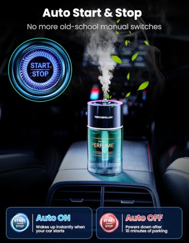 Smart Car Air Freshener Diffuser with Star Light (29.57 Fl Oz)