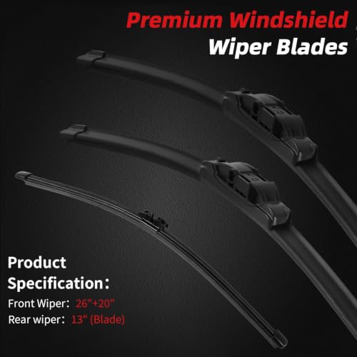 Windshield Wiper Blades Replacement for BMW X3 2011