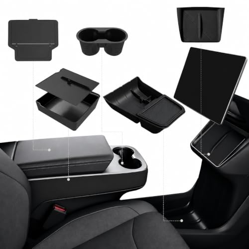 Center Console Organizer for 2025 2026 Tesla Model Y Standard