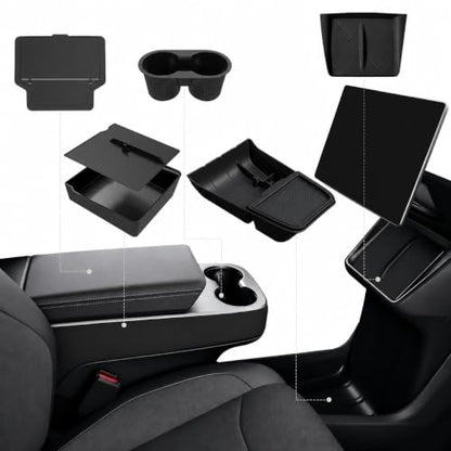 Center Console Organizer for 2025 2026 Tesla Model Y Standard