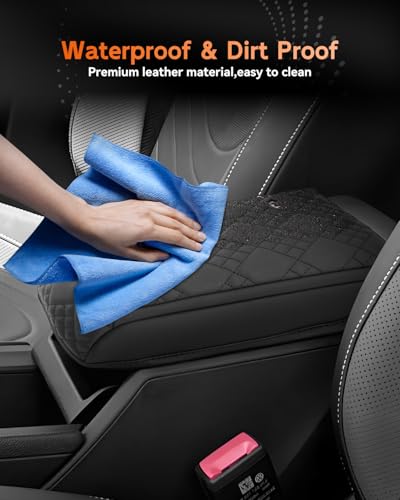 for 2025 2026 Volkswagen Tiguan Center Console Cover Armrest Box Cover for VW Tiguan