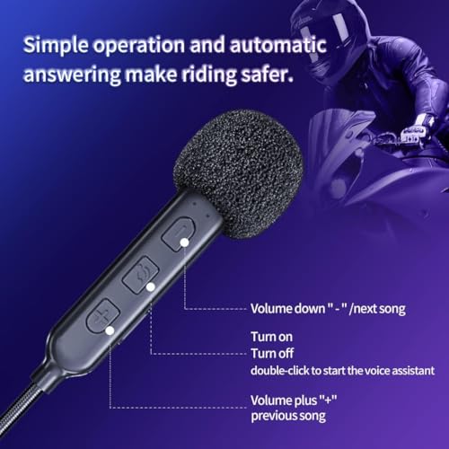 BT40 Motorcycle Helmet Bluetooth Headset