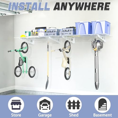 2 Pack Garage Wall Shelves