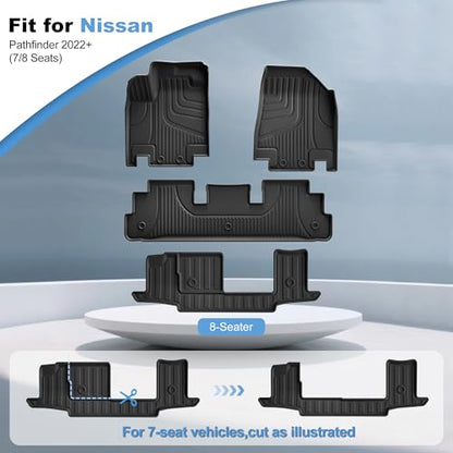 Floor Mats for Nissan Pathfinder 2022