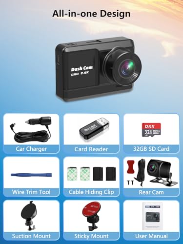 Dash Cam Front and Rear