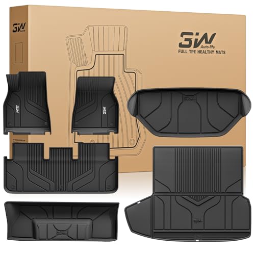 Floor Mats & Cargo Liner Fit for Tesla Model S 2021