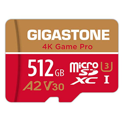 for Switch 1 Only】 GIGASTONE 512GB Micro SD Card