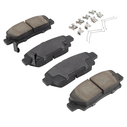 Rear Ceramic Brake Pads