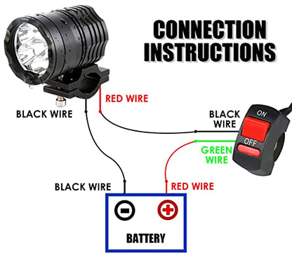 Motorcycle Driving Lights 12