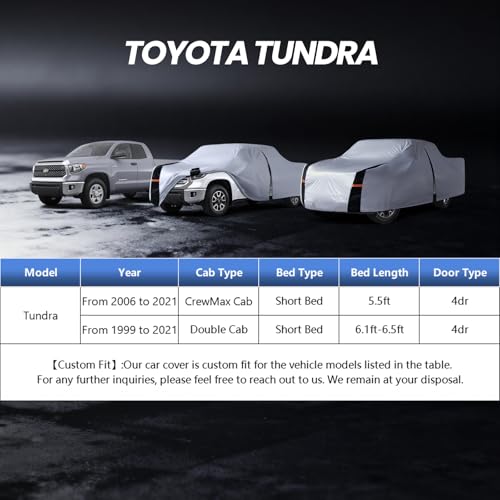 Multi Layer Toyota Tundra Truck Cover