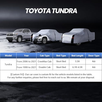 Multi Layer Toyota Tundra Truck Cover