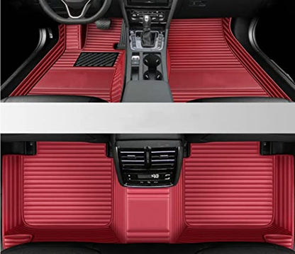 Custom All Weather Protection Leather Car Floor Mats for Cars Sedan SUV Sports Car Waterproof Floor Mat