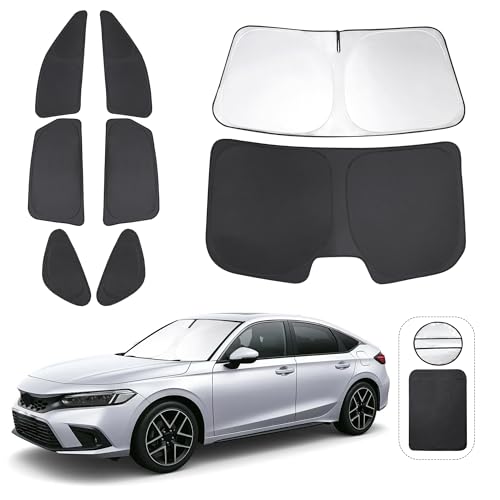 Window Shades for 11th Gen Honda Civic (8 Count)