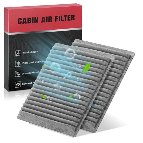 Cabin Air Filters with Activated Carbon Compatible with Ford Edge 2007