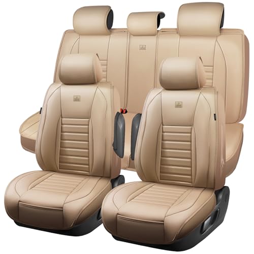 Nappa Leather Car Seat Covers Full Set