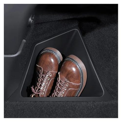 Compatible For Tesla Model Y Rear Trunk Organizer Side Storage Box
