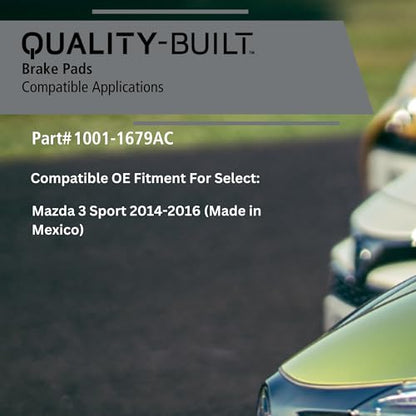 Rear Ceramic Brake Pads