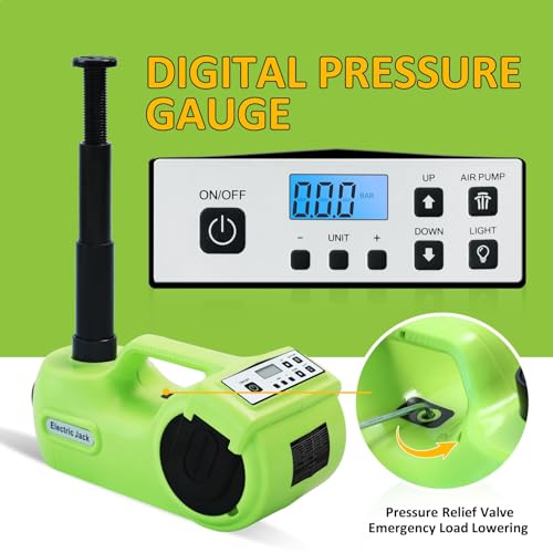 Electric Car Jack Kit 5Ton 12V Car Jack Hydraulic