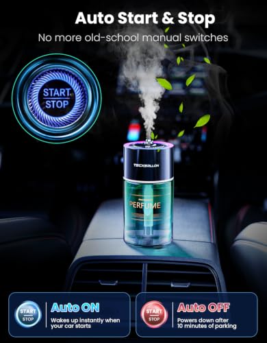 Smart Car Air Freshener Diffuser with Star Light (29.57 Fl Oz)