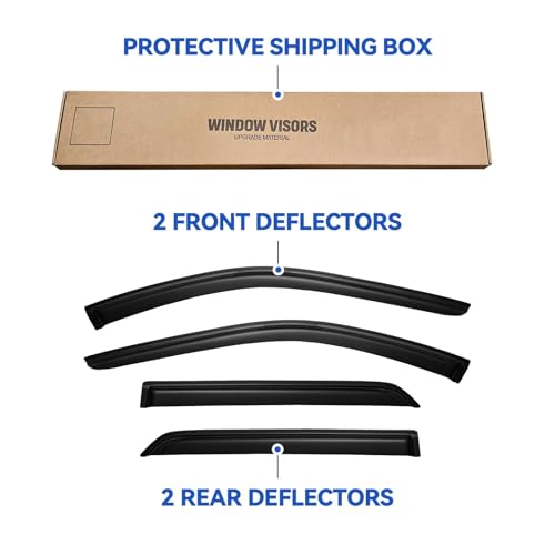 Window Visors Rain Guards for 2011