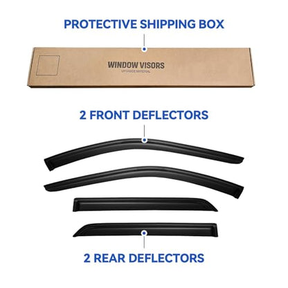 Window Visors Rain Guards for 2011