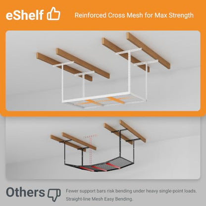 3x6ft Overhead Ceiling Garage Storage Rack