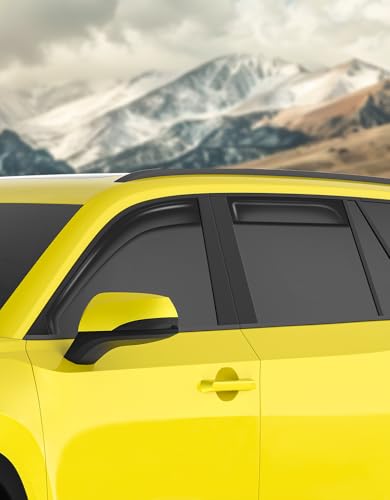 Window Visors Rain Guards for Toyota Grand Highlander 2024 (4 Count)