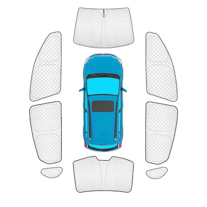 8pcs Thicken Full Sun Shades for Subaru Crosstrek 2018 (8 Count)