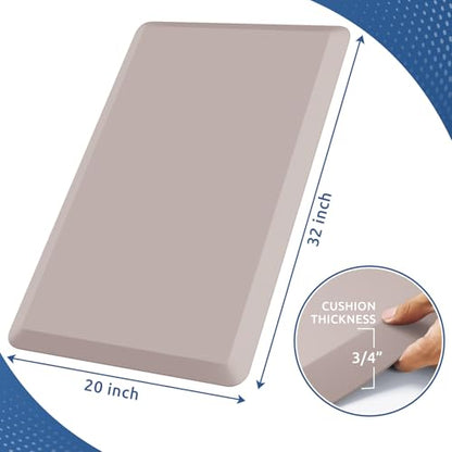 0.8" Thick Kitchen Floor Mat Cushioned Anti Fatigue