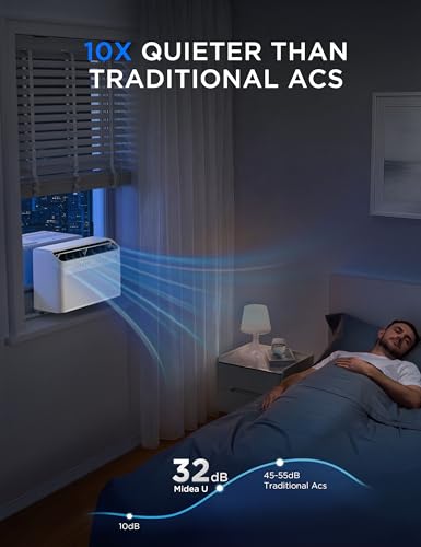 12 000 BTU U Shaped Smart Inverter Window Air Conditioner