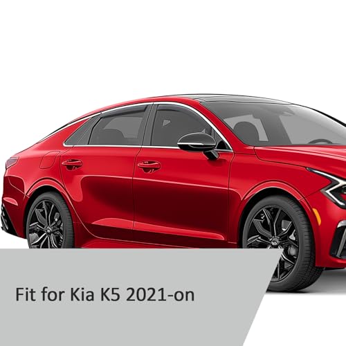 in Channel Extra Durable Rain Guards for Kia K