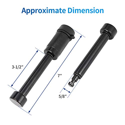 Trailer Hitch Locks Fits Class III IV 2" 2.5" Receiver (2 Count)