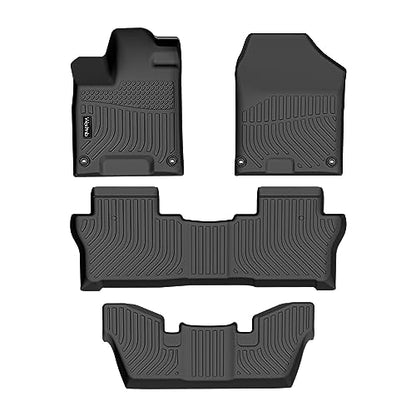 Floor Mats Custom for Honda Pilot 7 Passenger 2016