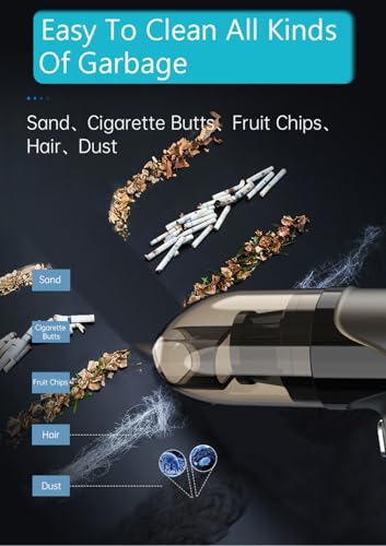 Handheld Car Vacuum Cleaner Cordless 3