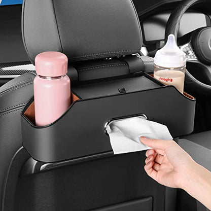 Car Seat Back Organizer with Cup Holders (22.9281 Ounce)