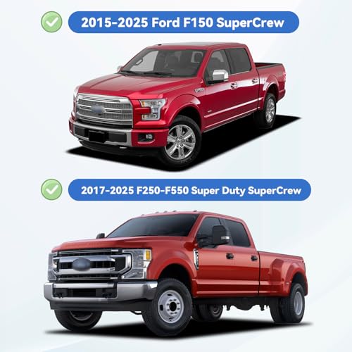Window Visors Rain Guards for 2015 (4 Count)