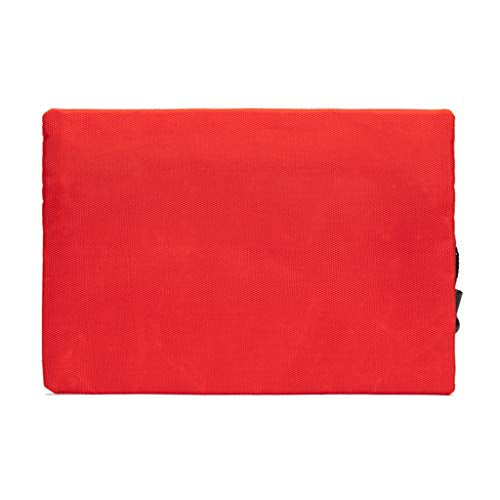 Red Emergency Bag First Aid Small Empty Travel Rescue Pouch First Responder Storage Medicine Pocket Bags for Car Home Office Kitchen