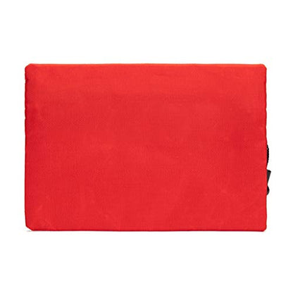 Red Emergency Bag First Aid Small Empty Travel Rescue Pouch First Responder Storage Medicine Pocket Bags for Car Home Office Kitchen
