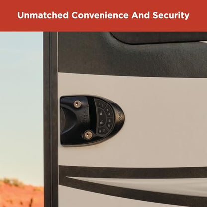 V4 Keyless Entry RV Door Lock with Premium Keypad & Full Metal
